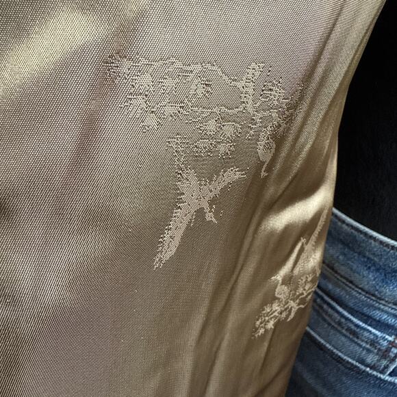 Vintage SAGA Fox Fur Coat Beige Blonde Made in Korea Size 8 Genuine Real Fur - Picture 13 of 16